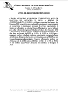 Aviso de Credenciamento n. 02/2025- Processo Licitatório n. 09/2025- Inexigibilidade de Licitação n. 06/2025- Credenciamento n. 02/2025- Referente ao credenciamento de pessoas físicas e/ou jurídicas para prestação de serviços especializados de técnico de 