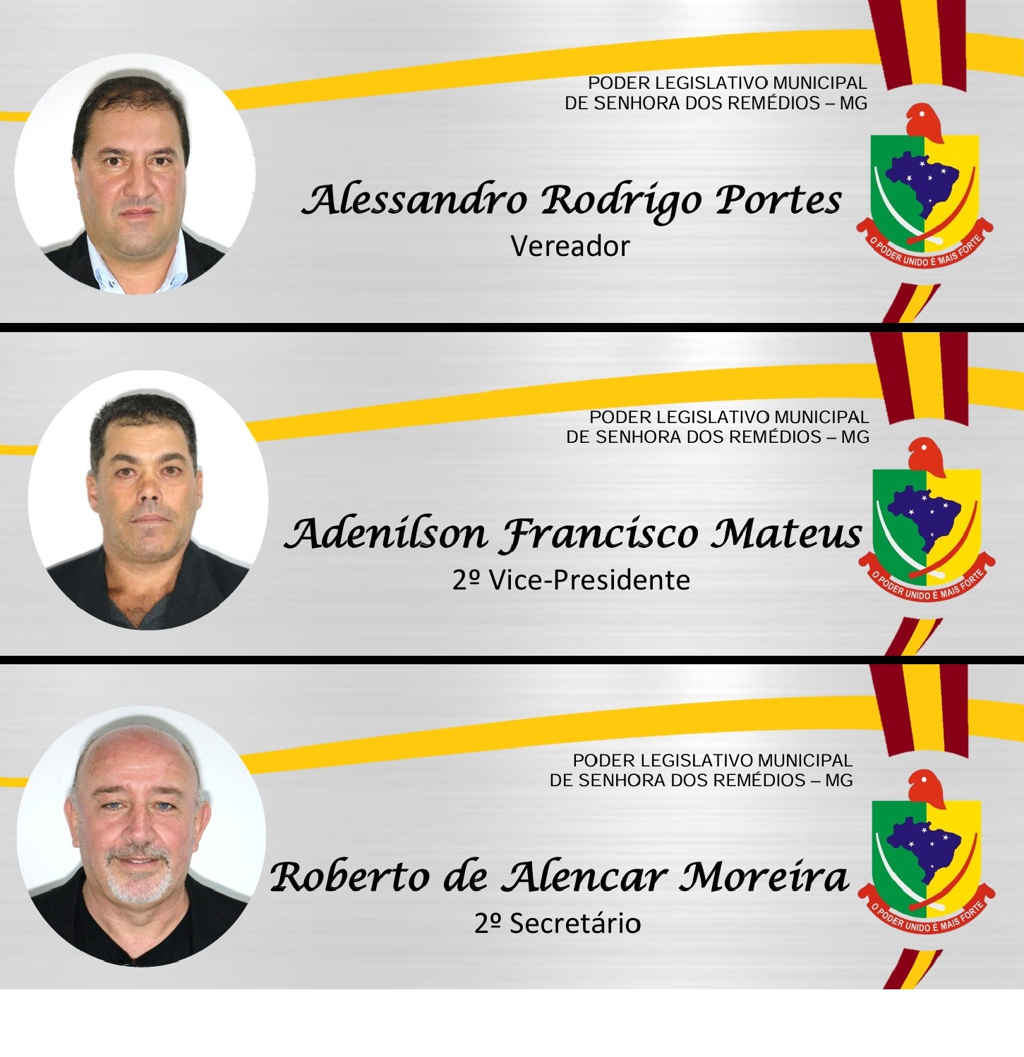 Vereadores 2025-2028 (Suplentes da Mesa Diretora)